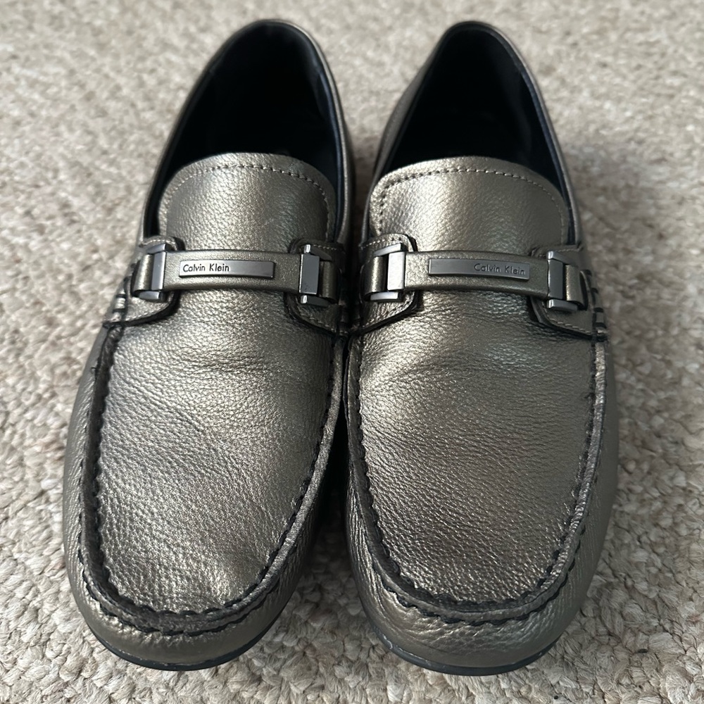 Mens Calvin Klein slip on shoe